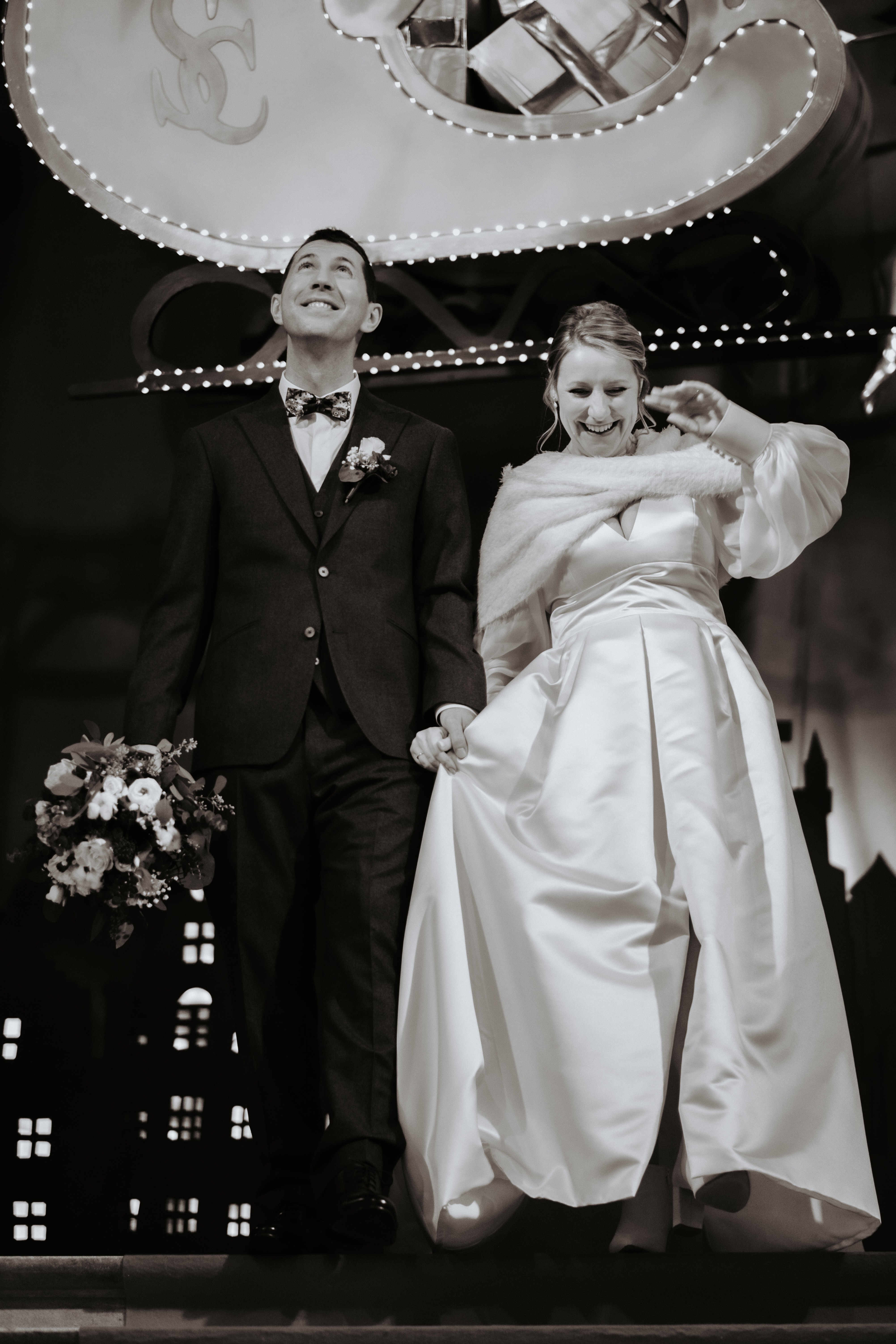 timeless wedding photography elegant couple portrait